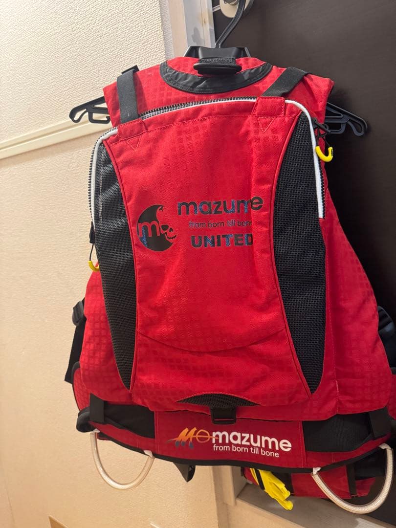 mazume ライフジャケット レッド