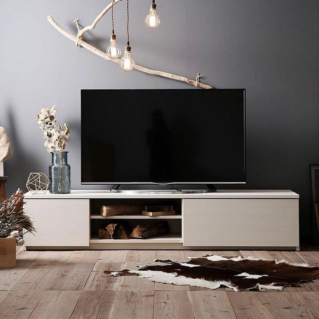 【美品】LOWYA ロウヤ ローボード テレビボード W180