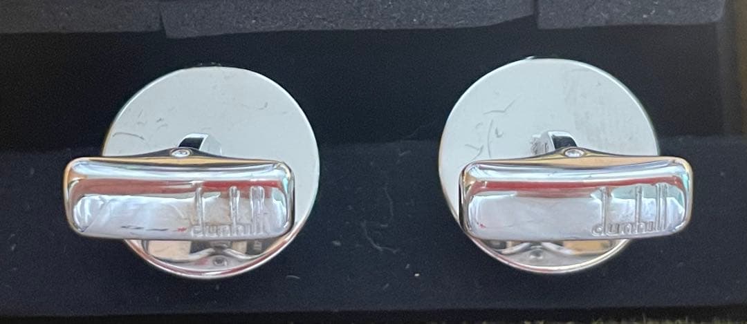 dunhill オニキス  カフリンクス ブラック