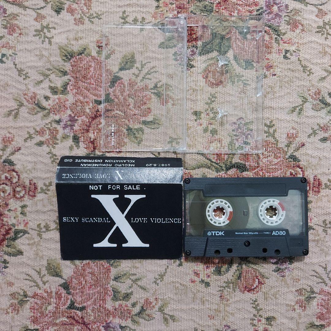 XJAPAN　貴重盤　インディーズ　配布デモテープ【1987年8月29日】