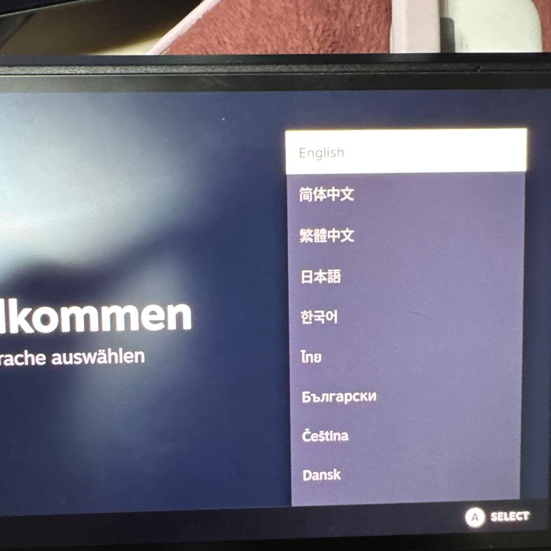 【美品】Steam Deck oled 1tb アンチグレアフィルム