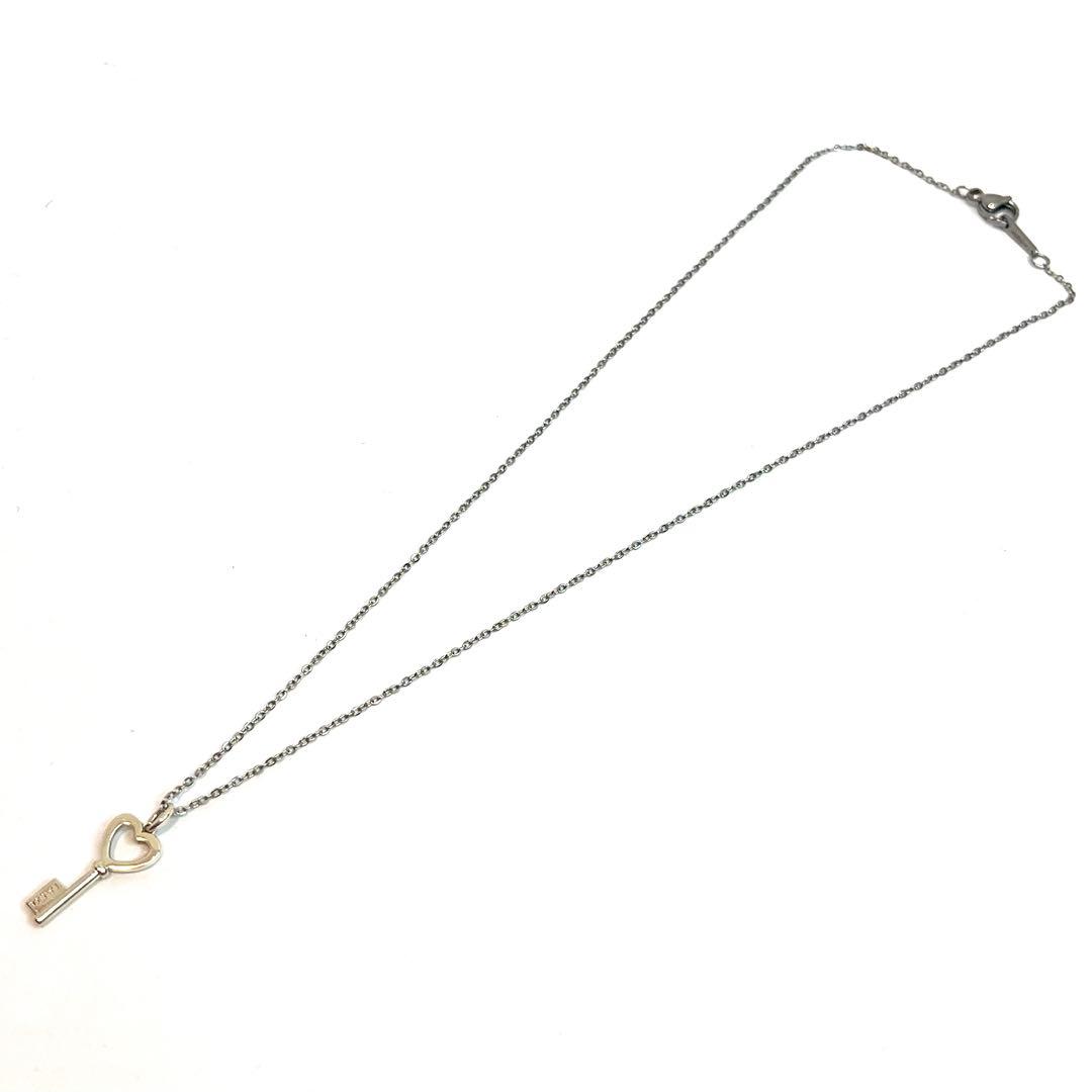 ティファニー ハートキー 鍵 ネックレス トップ シルバー 925