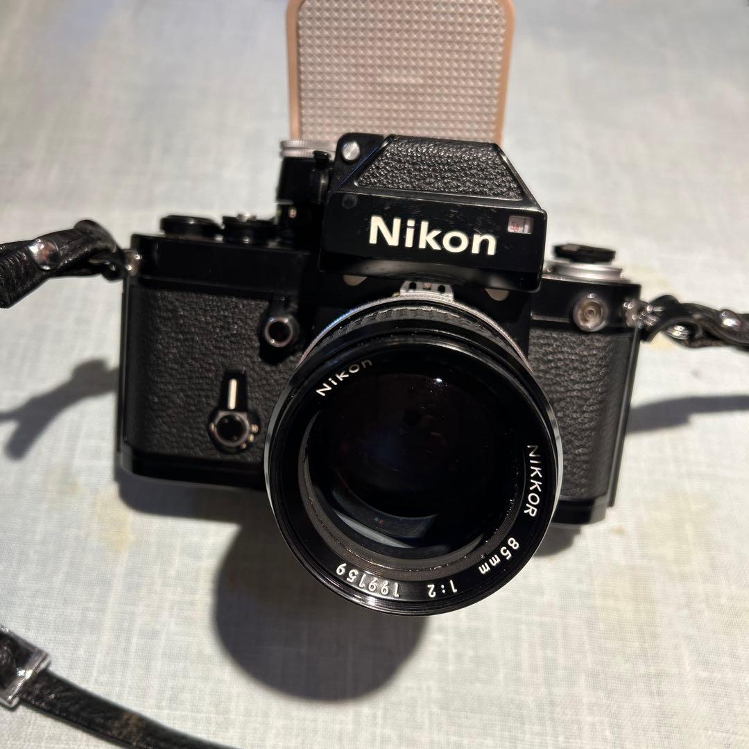 Nikon F2フォトミック 本革ケース付 NIKKOR 58mm f/2