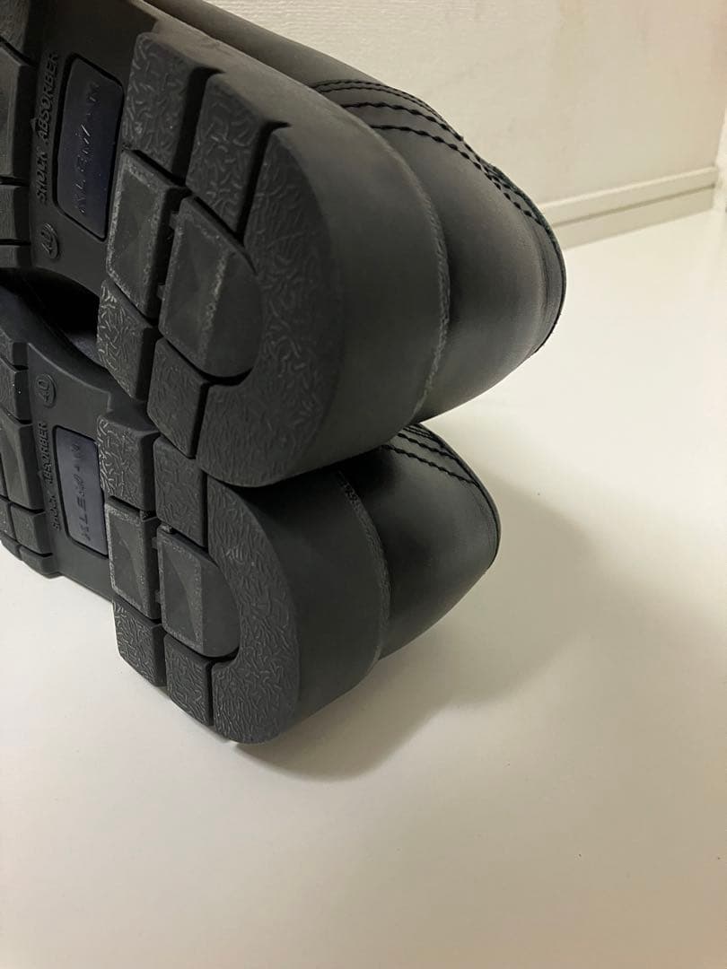 KLEMANクレマン モカシンブーツ ブラック サイズ40