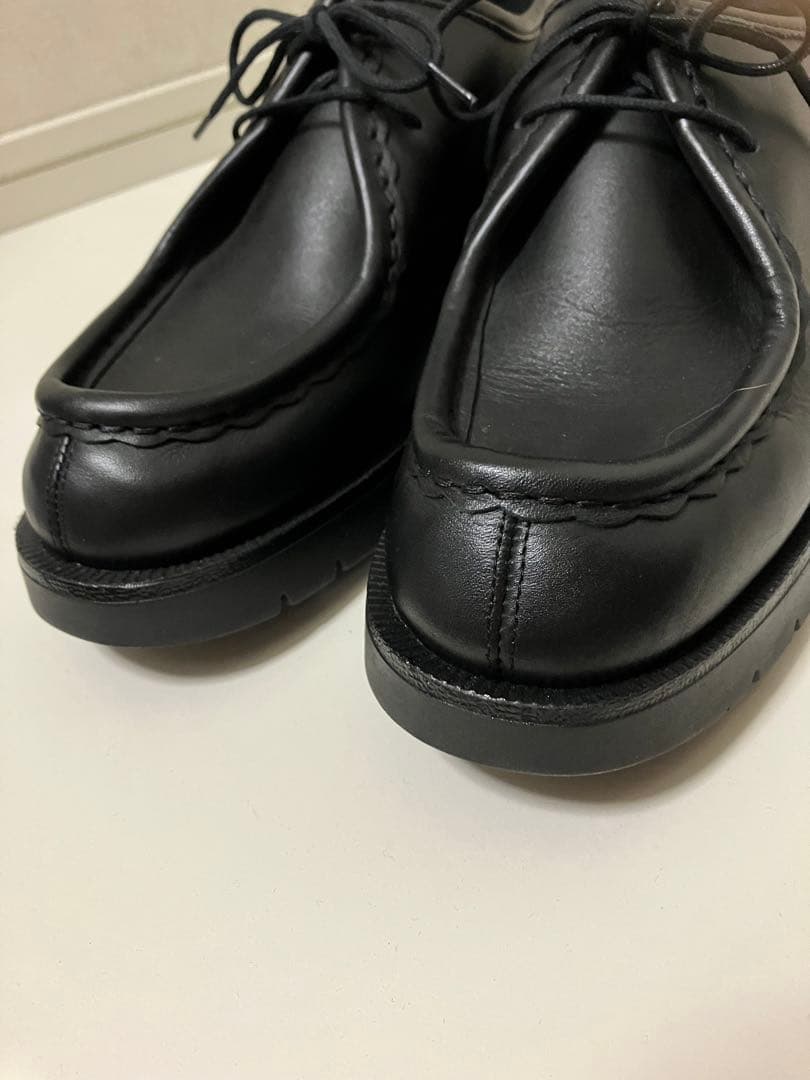 KLEMANクレマン モカシンブーツ ブラック サイズ40