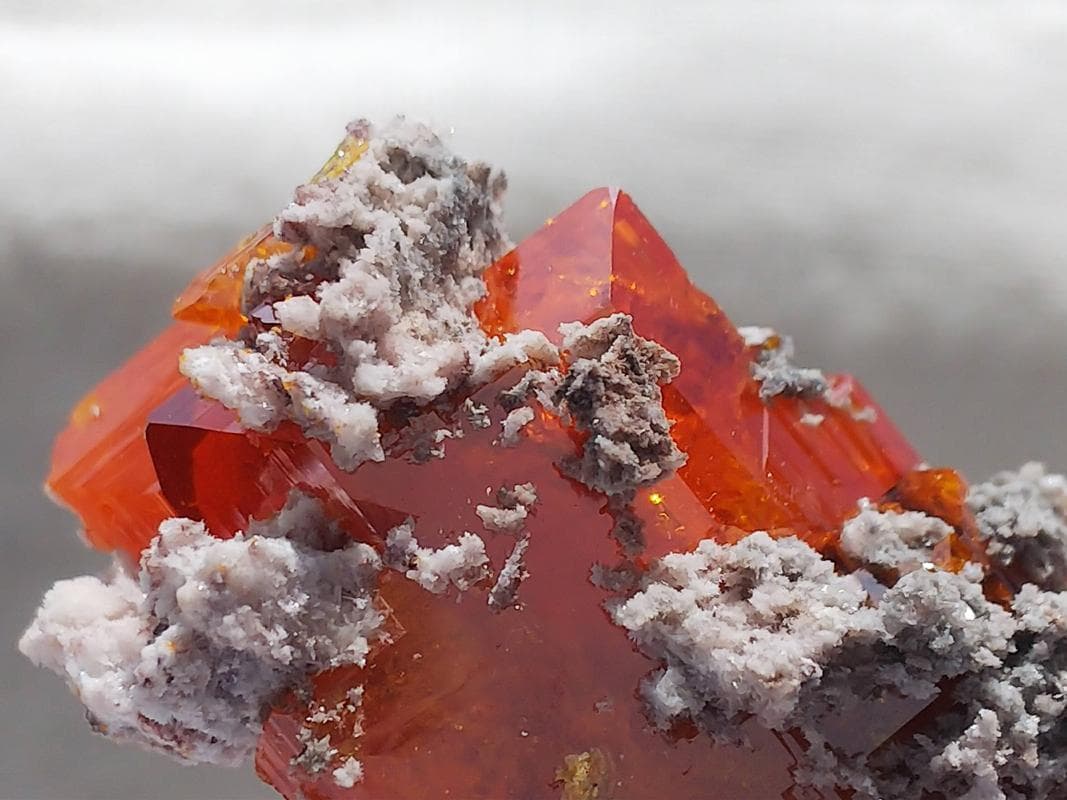 430 ウルフェナイト オレンジ アリゾナ産