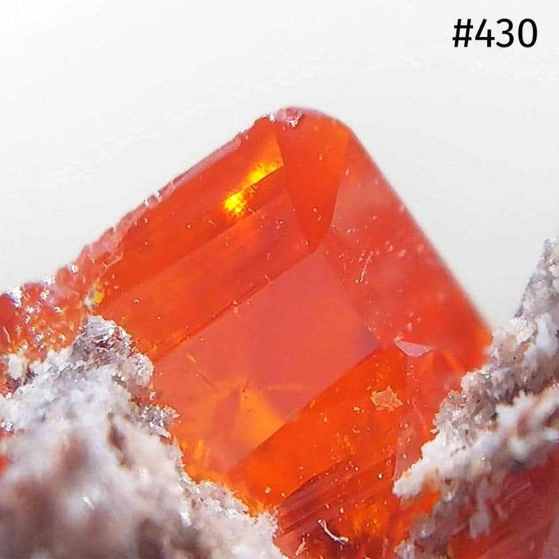 430 ウルフェナイト オレンジ アリゾナ産