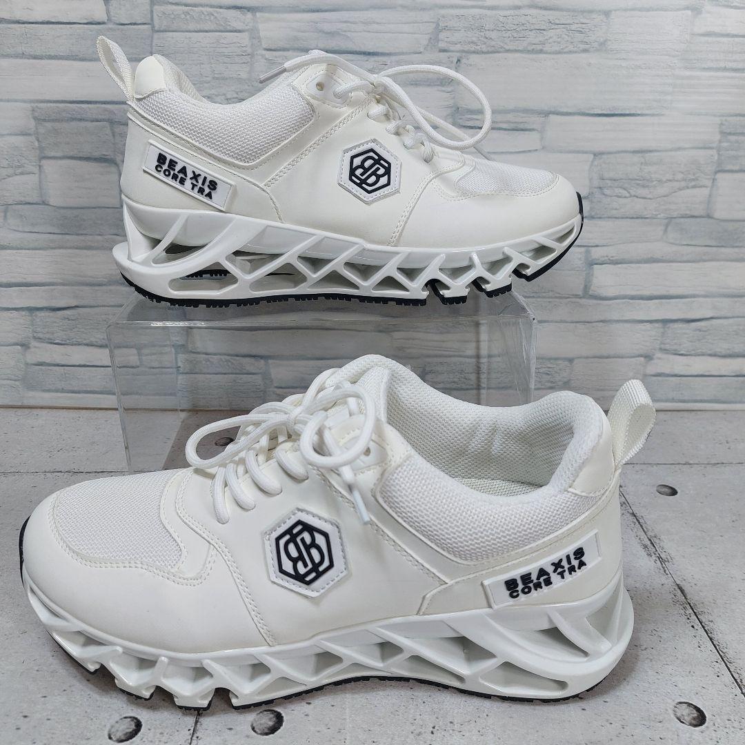 【美品】BEAXIS バランスコアスニーカー3 ダイエットシューズ　ホワイト