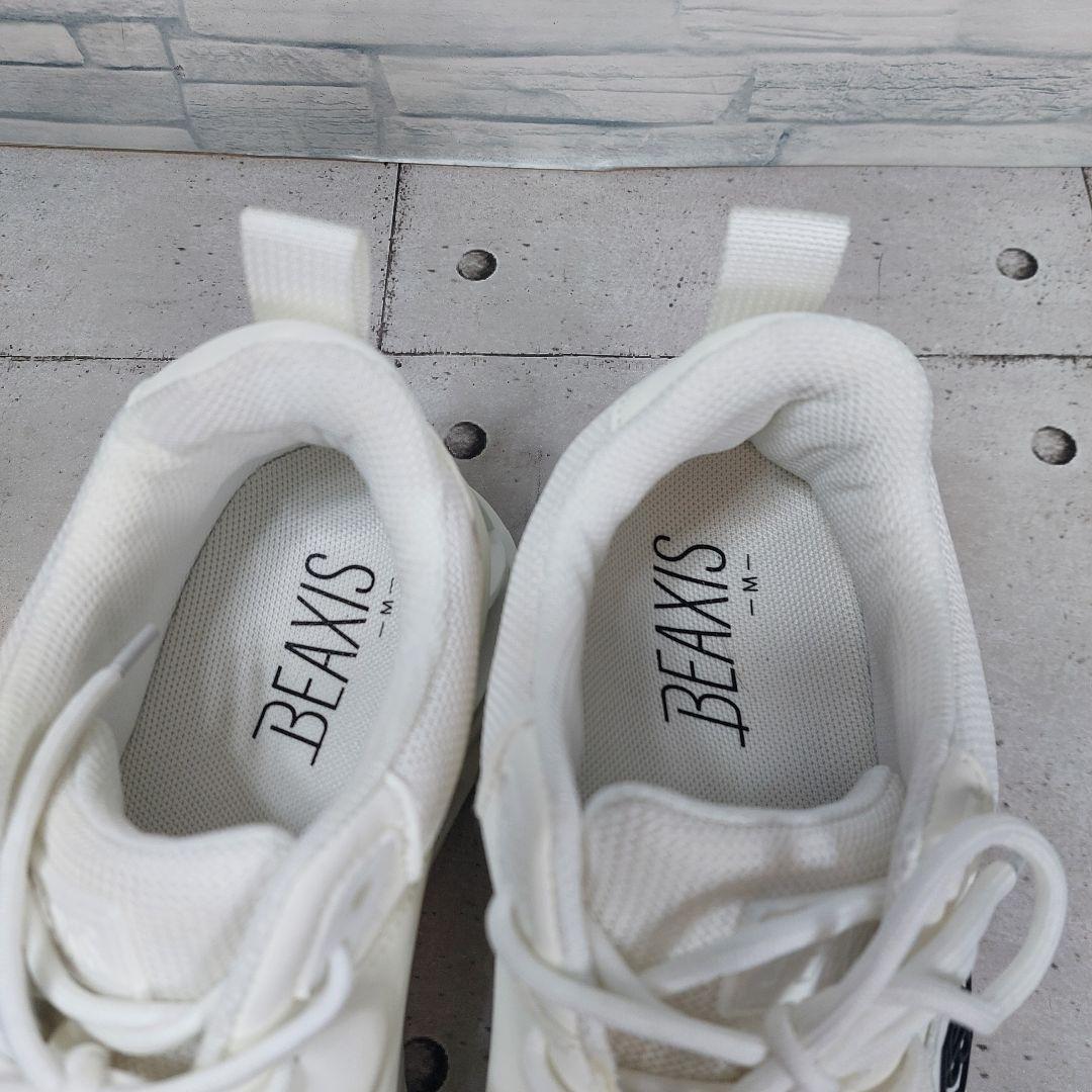 【美品】BEAXIS バランスコアスニーカー3 ダイエットシューズ　ホワイト