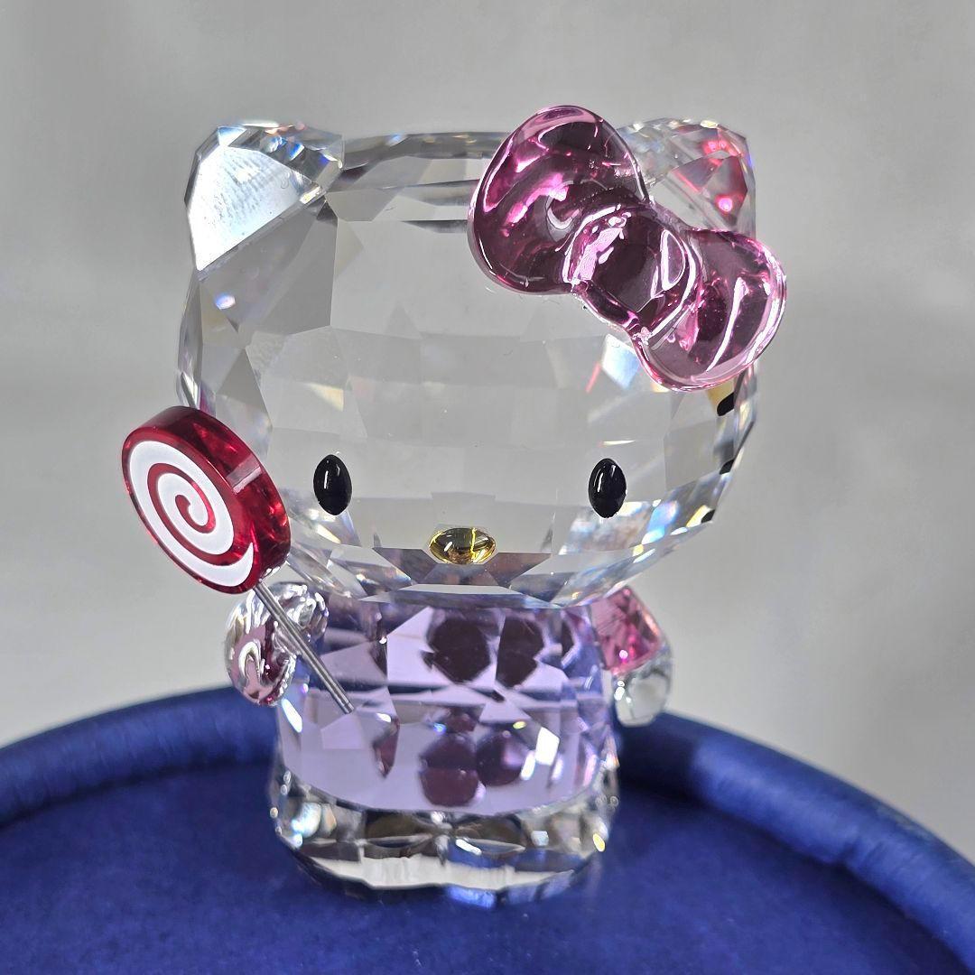 【美品　希少✨️】箱付き　スワロフスキー ハローキティロリポップ　廃盤