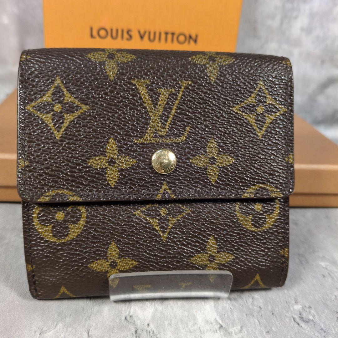 LOUIS VUITTON モノグラム ポルトモネビエカル クレディWホック財布