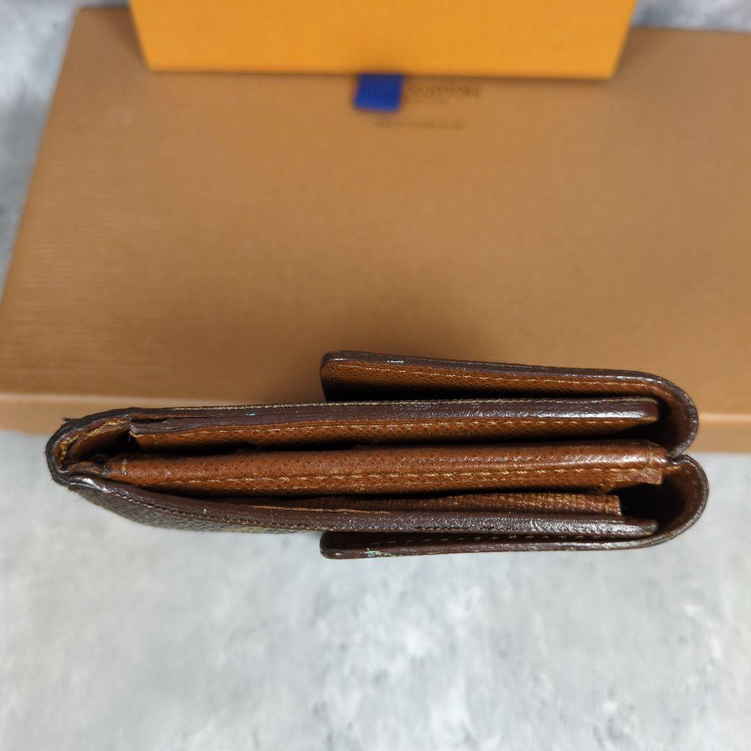 LOUIS VUITTON モノグラム ポルトモネビエカル クレディWホック財布