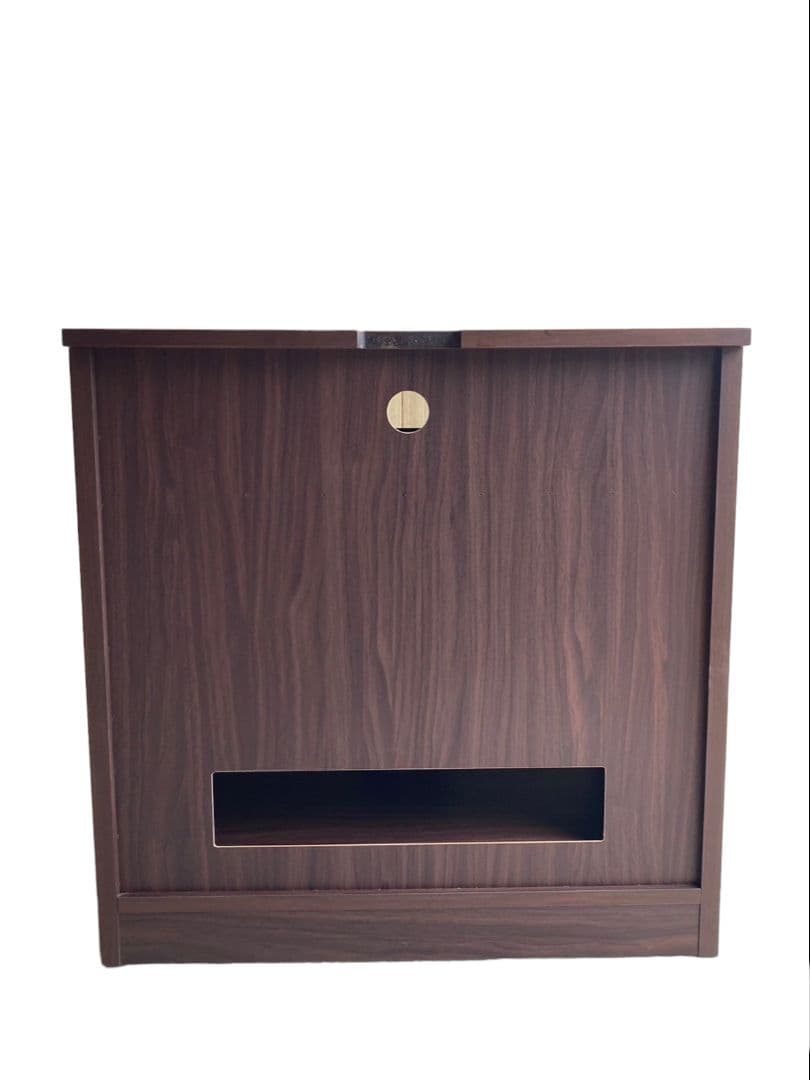 送料込み❗️ディノス【格子 プリンタ収納性 PCデスク】80×80×45(cm)