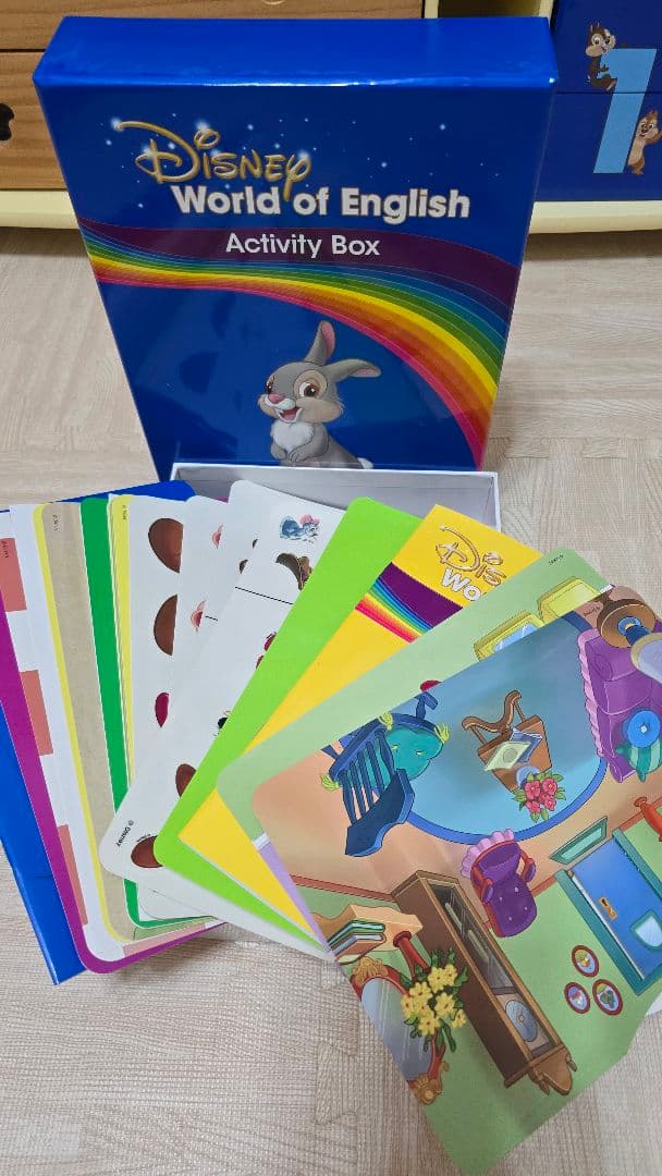 DWE ディズニー英語システム ブック＋CD＋宝箱＋アクティビティボックス