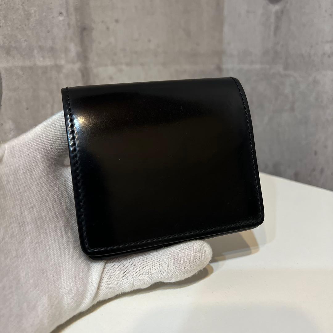 希少品 ラコニック シェルコードバン×クロコ×サドル