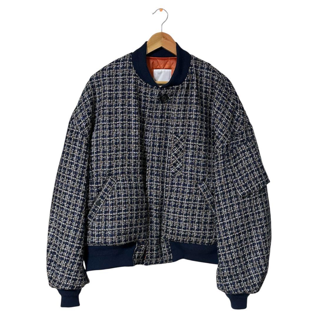 SUBLATIONS TWEED ツイード MA-1