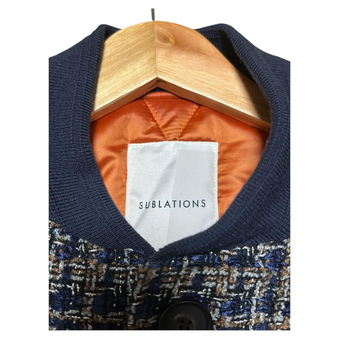 SUBLATIONS TWEED ツイード MA-1