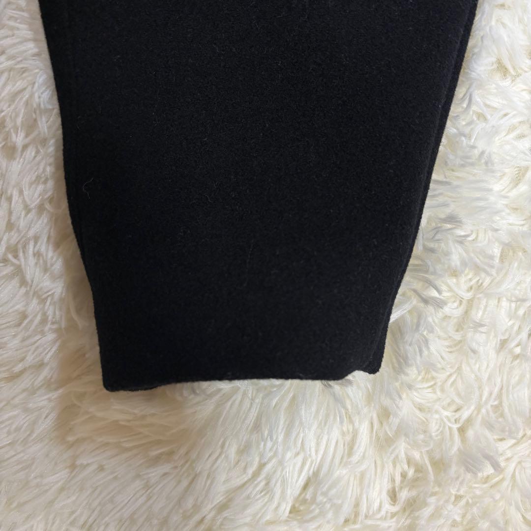 ティエリーミュグレー✨フレアロングコート✨黒✨ヴィンテージ✨女優襟✨ウール✨希少