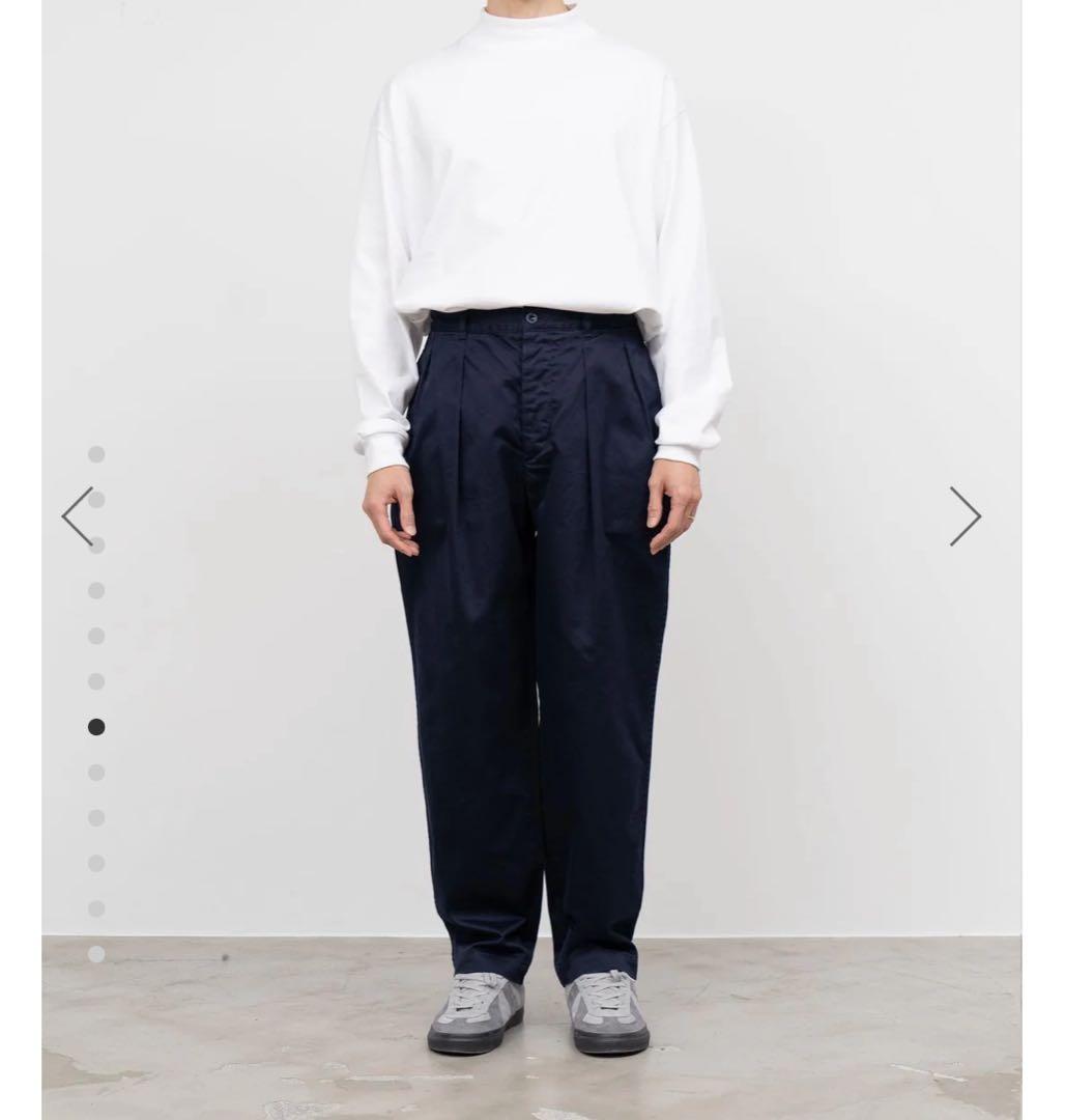 Graphpaperグラフペーパー　チノパンChino Tuck Tapered