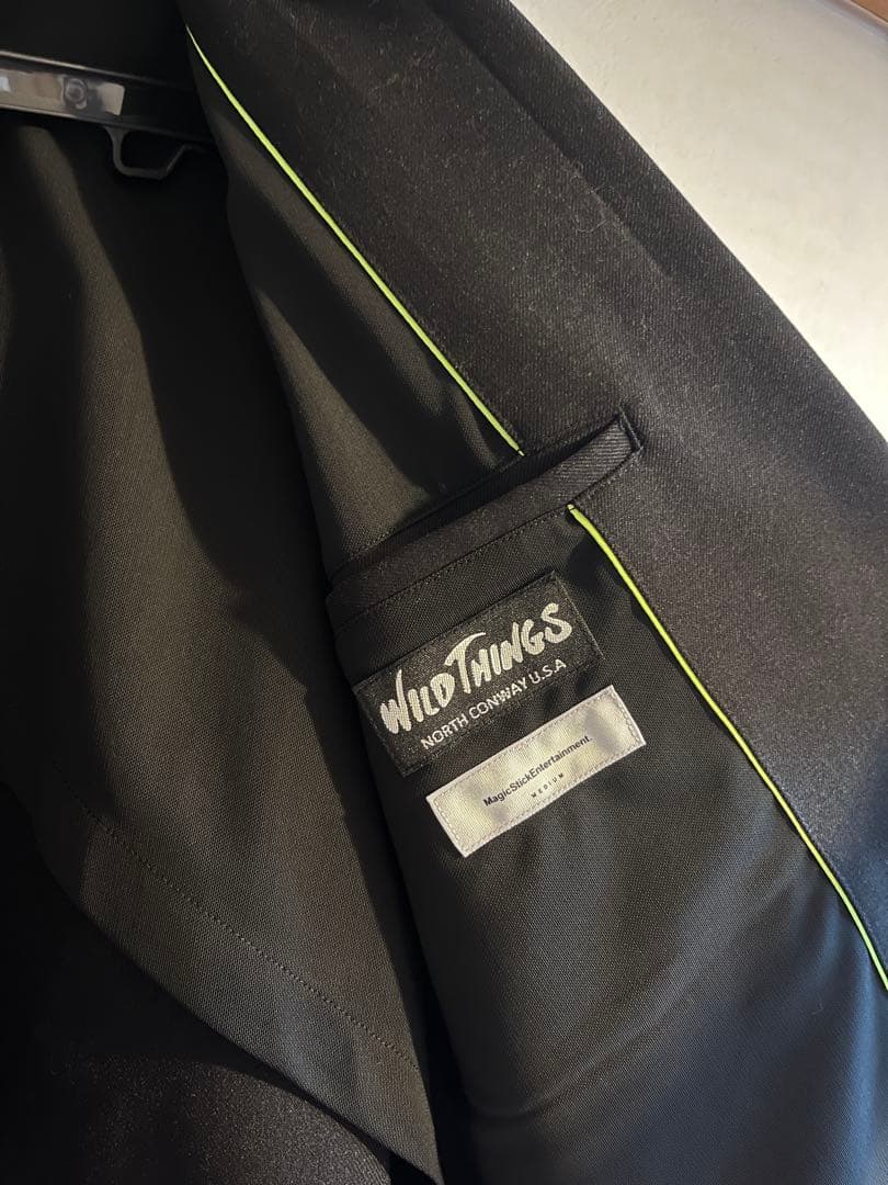 Magic Stick×WILD THINGSジャケット ブラック