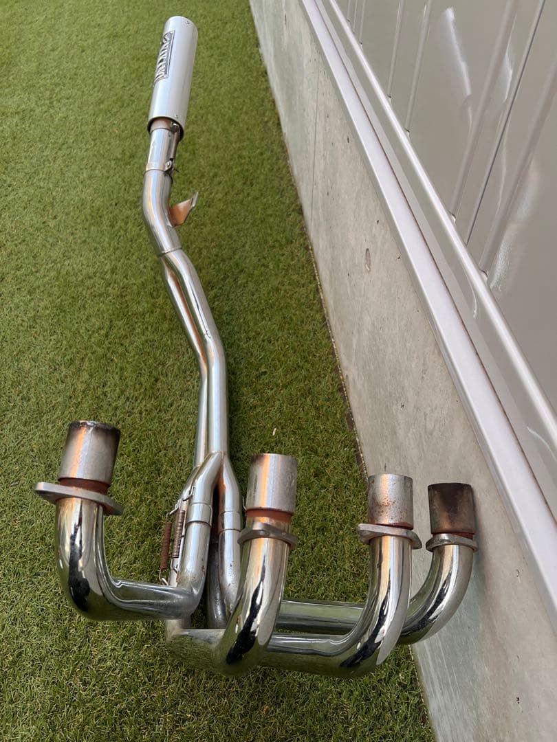 ゼファー400 ナカノ管 コブラツイスト 激鳴き z400FX z400GP