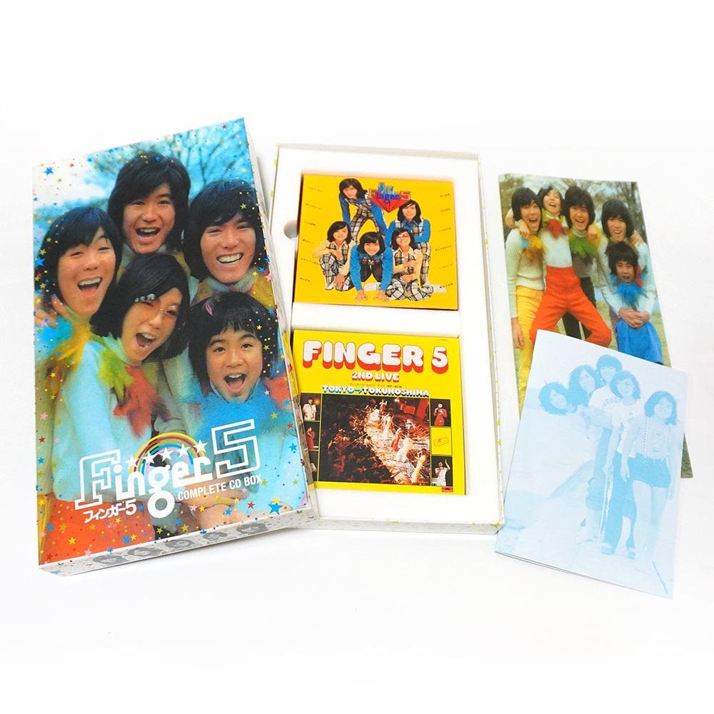 FINGER5 COMPLETE CD BOX フィンガー５ ＣＤ9枚セット