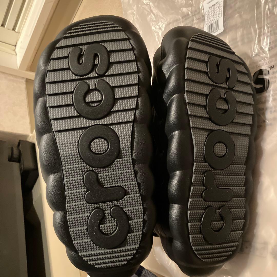 クロックス　オーバーパプショーティー　ブラック サイズ　23センチ