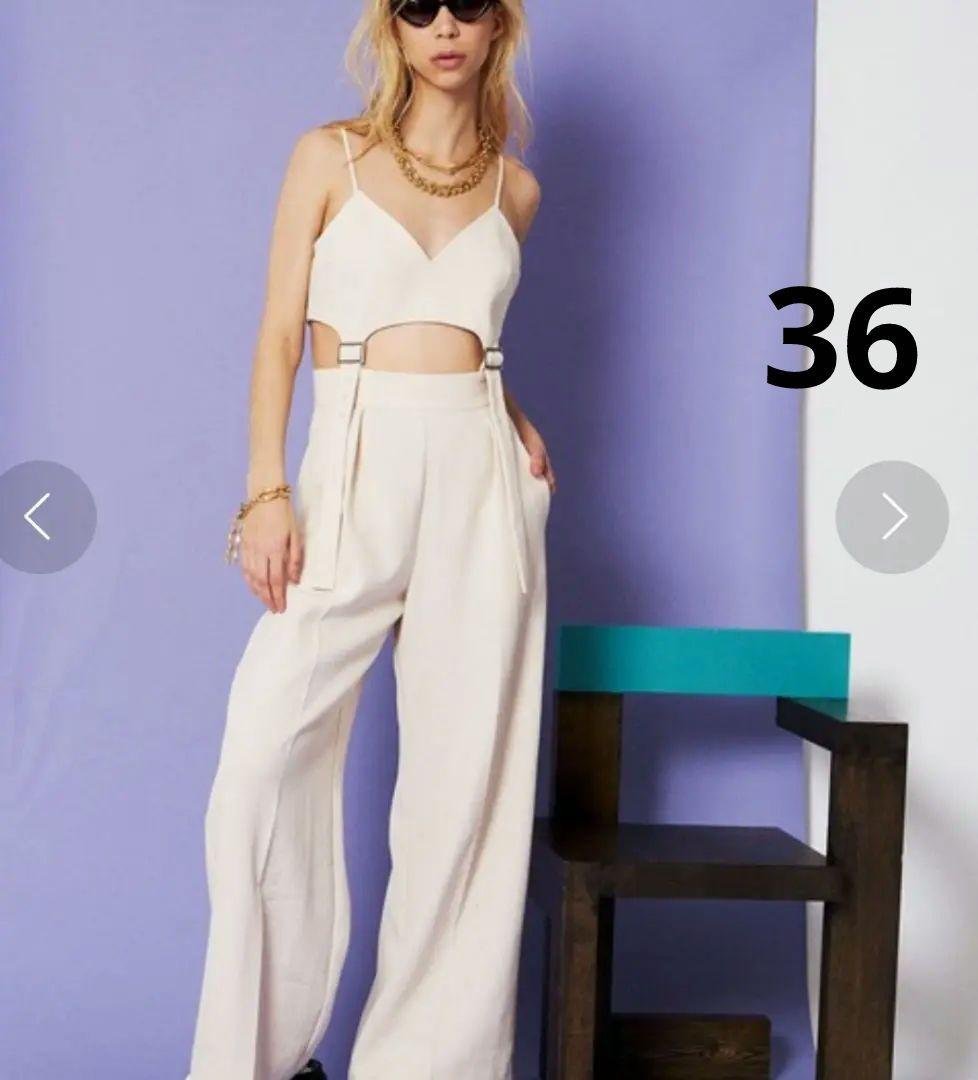 MASON SPECIAL メゾンスペシャル　 2way ベルテッドロンパースS