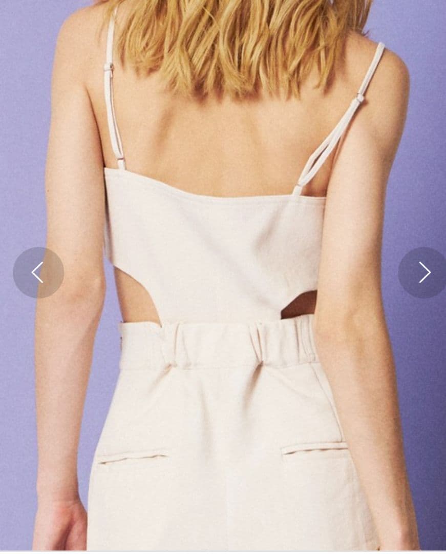 MASON SPECIAL メゾンスペシャル　 2way ベルテッドロンパースS