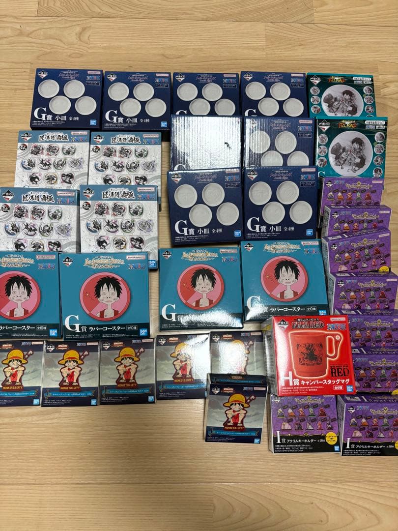 ONEPIECE 下位賞 アクリルスタンド キーホルダー ステッカー まとめ売り