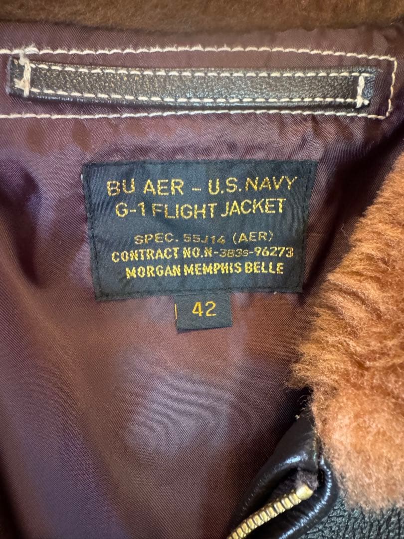 モーガンメンフィスベル　Type G-1 Size42【ほぼ新品】