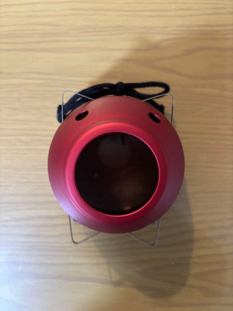 ★未使用品★  peak アルミ蚊取り豚　ミニ　レッド