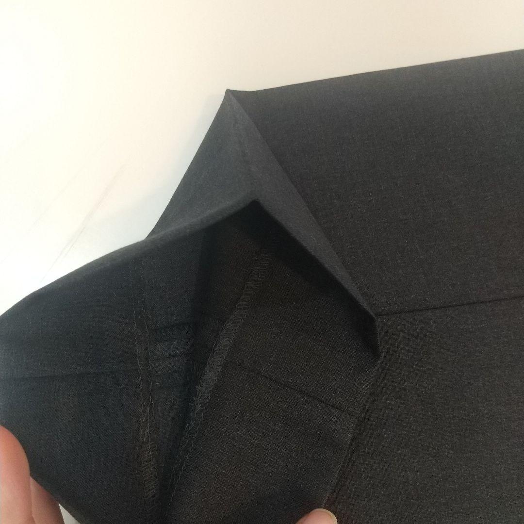 バーバリー14Y164cmスーツ 濃いグレー卒業式 入学式 シャツとネクタイ別売