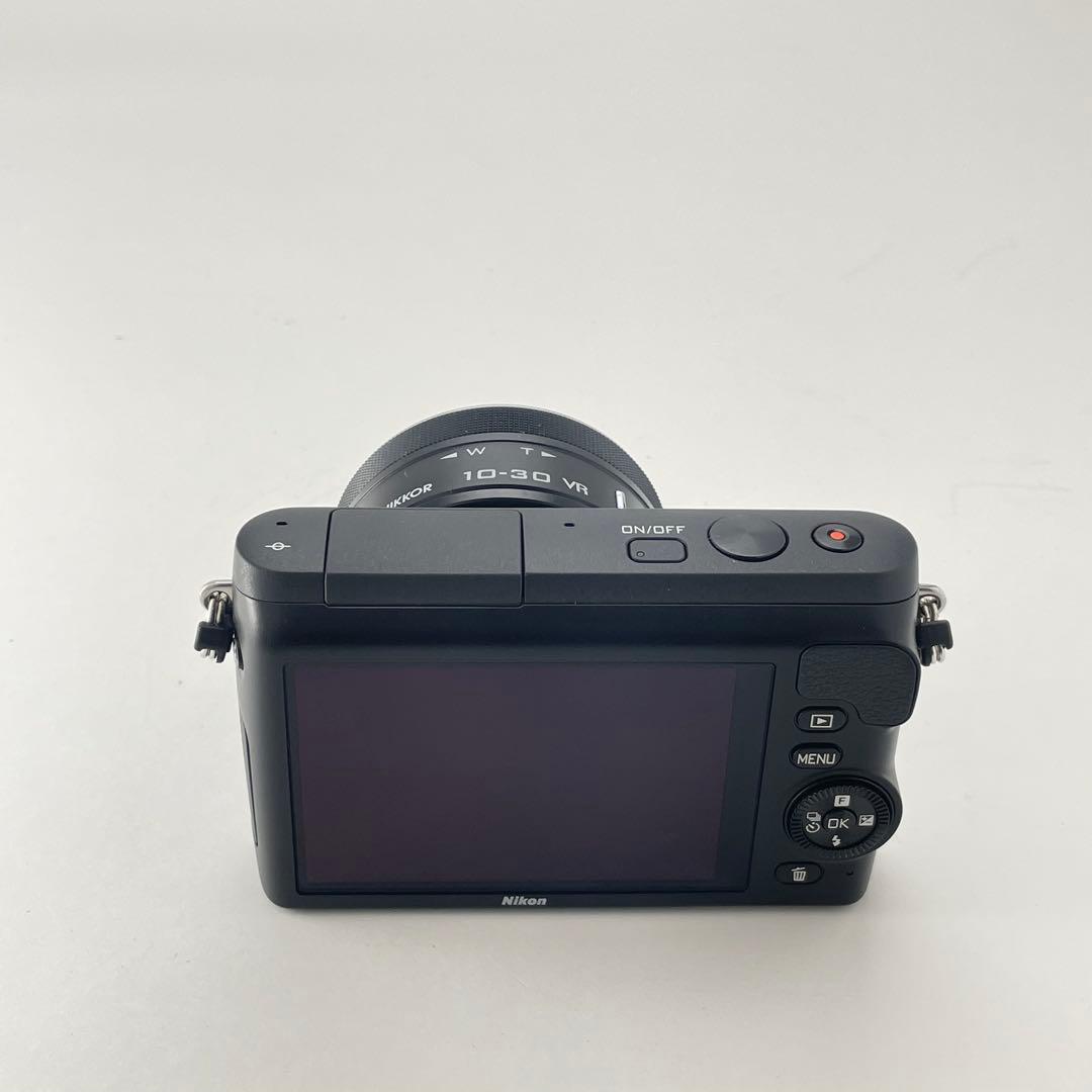 【ショット数100・返品保証】Nikon1 S2 ブラック 標準レンズキット