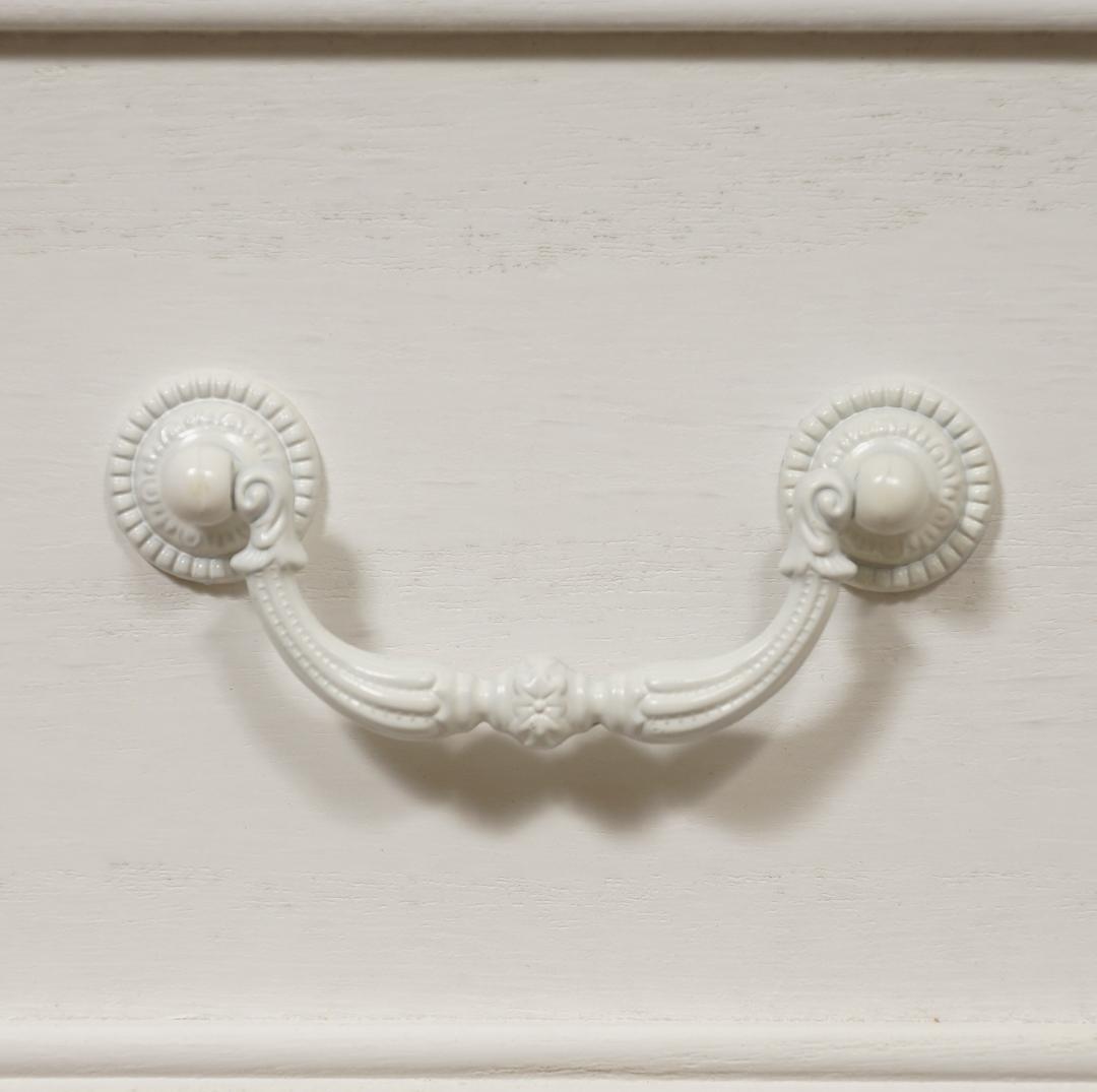 あちゃ　引き取り限定　アンティーク調　キャビネット　食器棚　シャビー