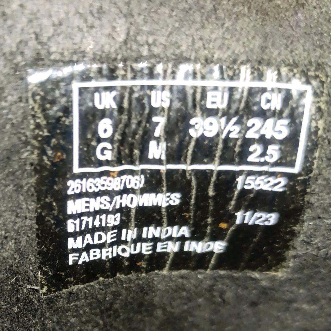 ✨Clarks Shacre2 Run 本革 ワラビー ブーツ 黒 UK6