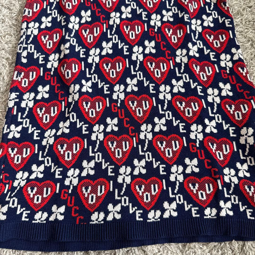 GUCCI半袖ニットワンピース