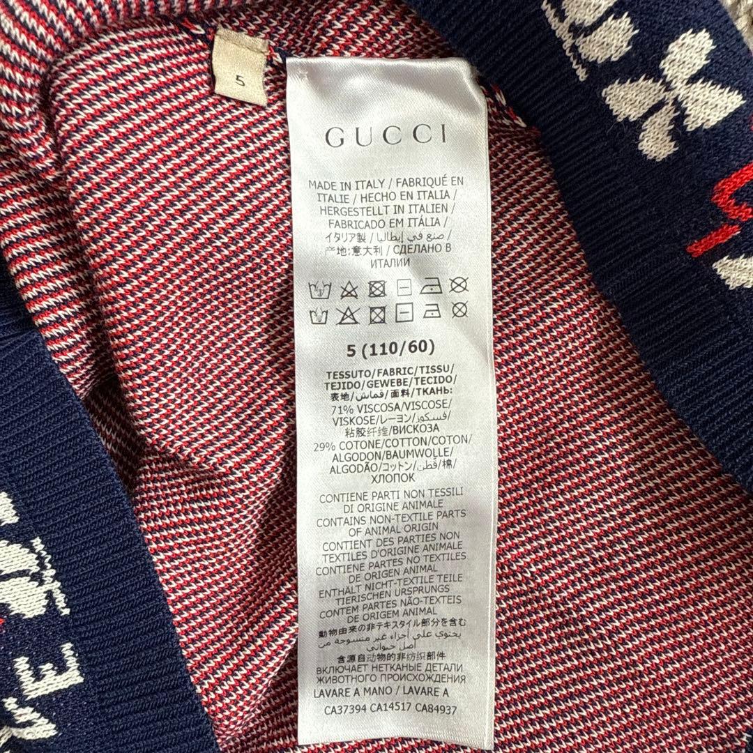 GUCCI半袖ニットワンピース