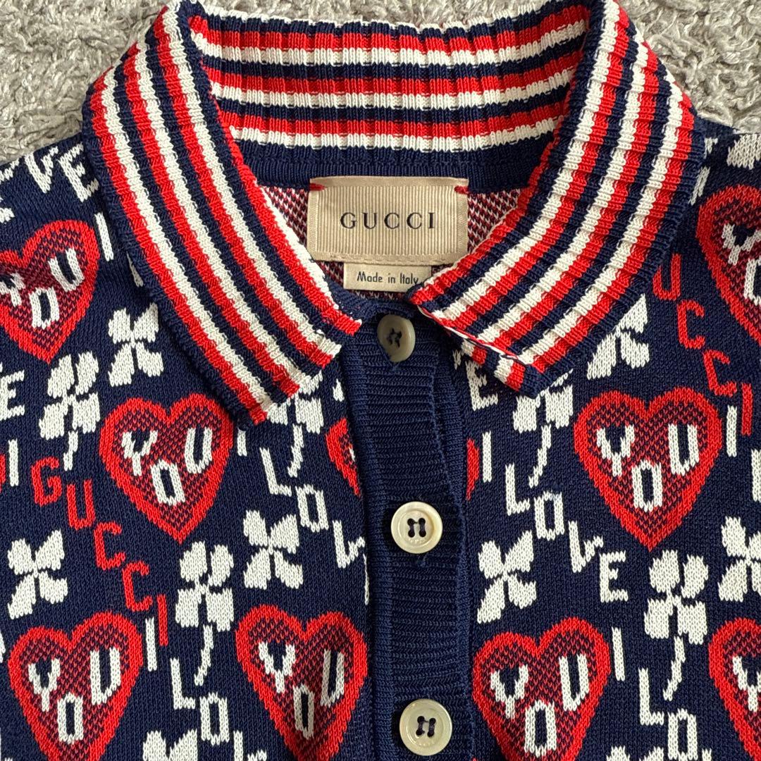 GUCCI半袖ニットワンピース