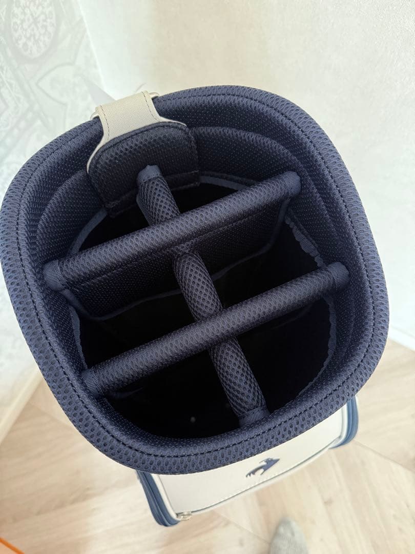 【未使用品】ルコックゴルフバッグ キャディバッグ le coq sportif