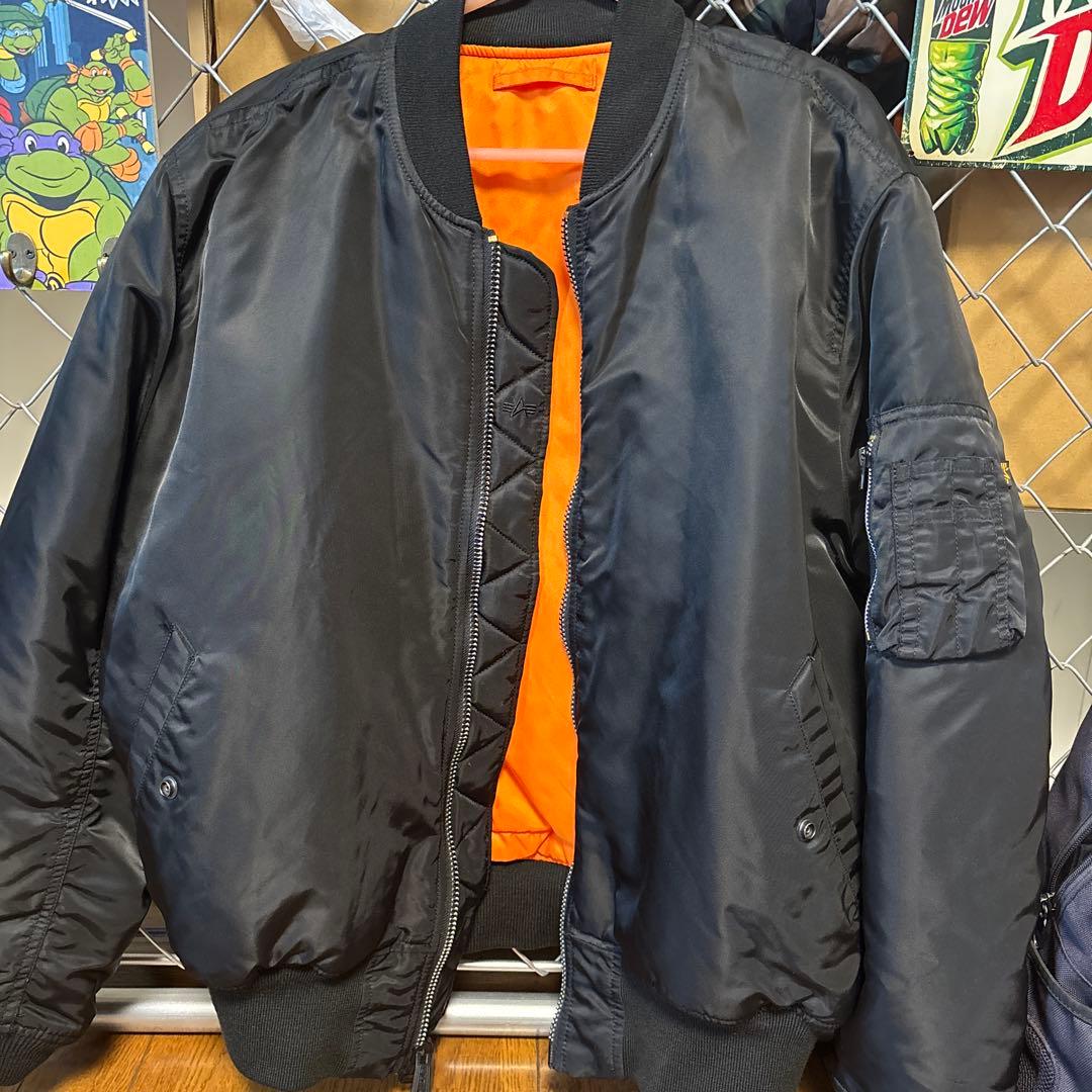 MA-1フライトジャケット ブラック