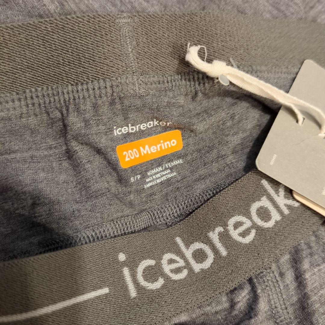 icebreaker アイスブレーカー メリノウール200 オアシス レギンス