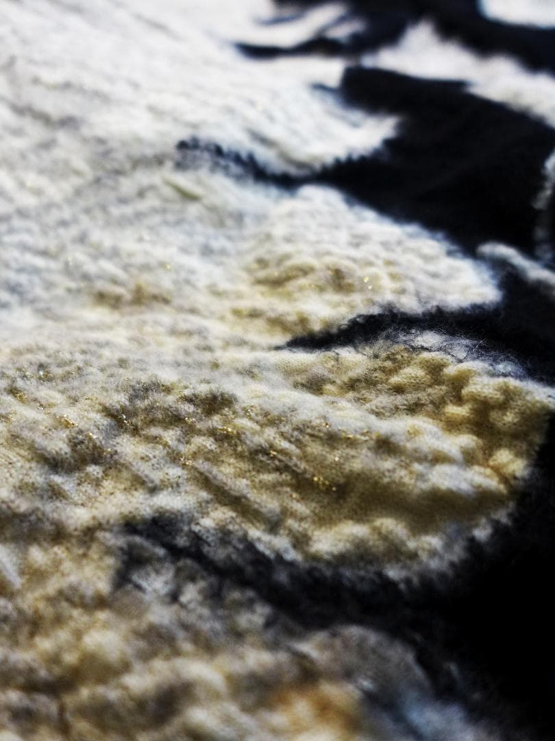 美品キャピタルKapital大判縮絨ストールoldjoeマフラー大鷲JELADO