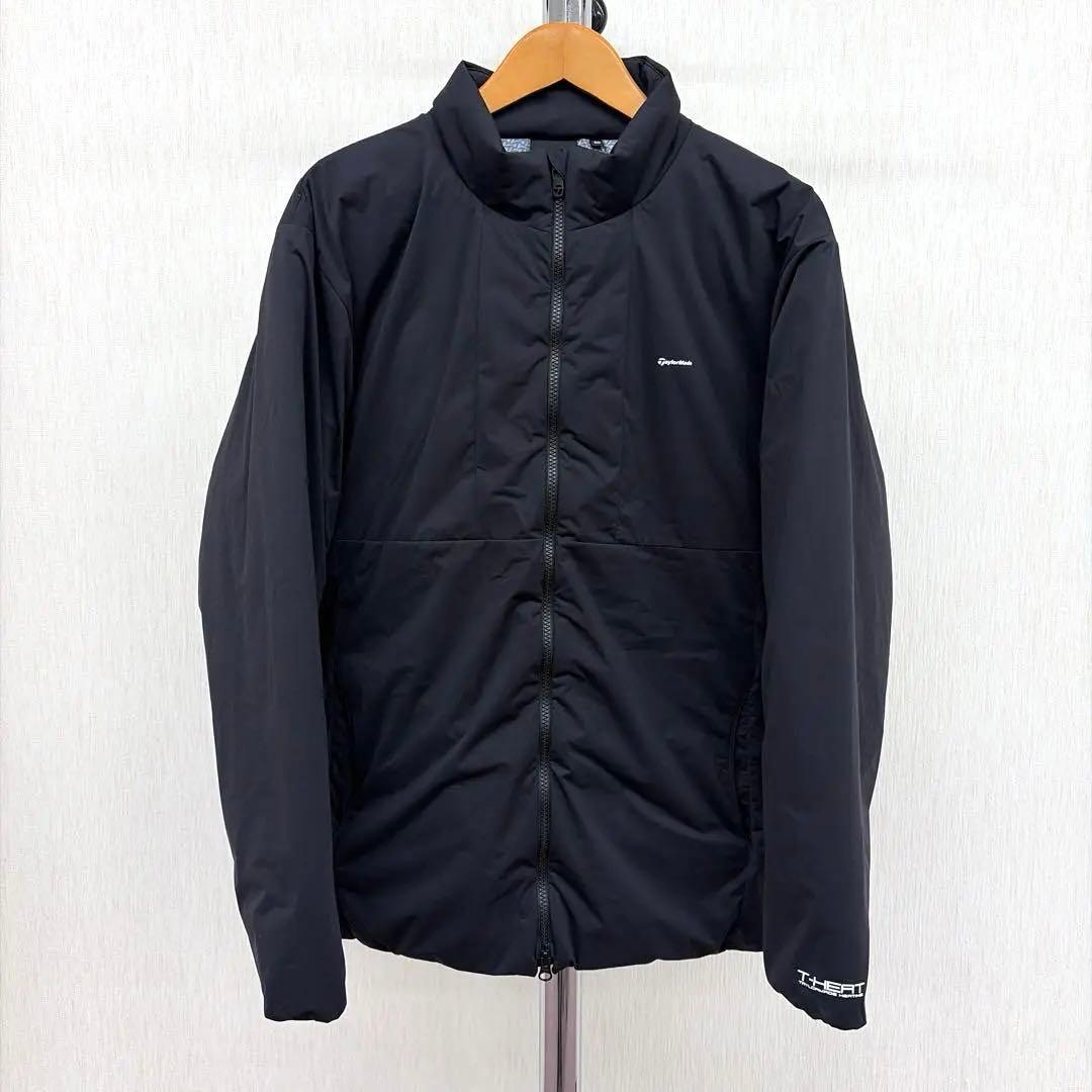 テーラーメイド T-HEAT ストレッチインサレーテッドジャケット ブラックXO