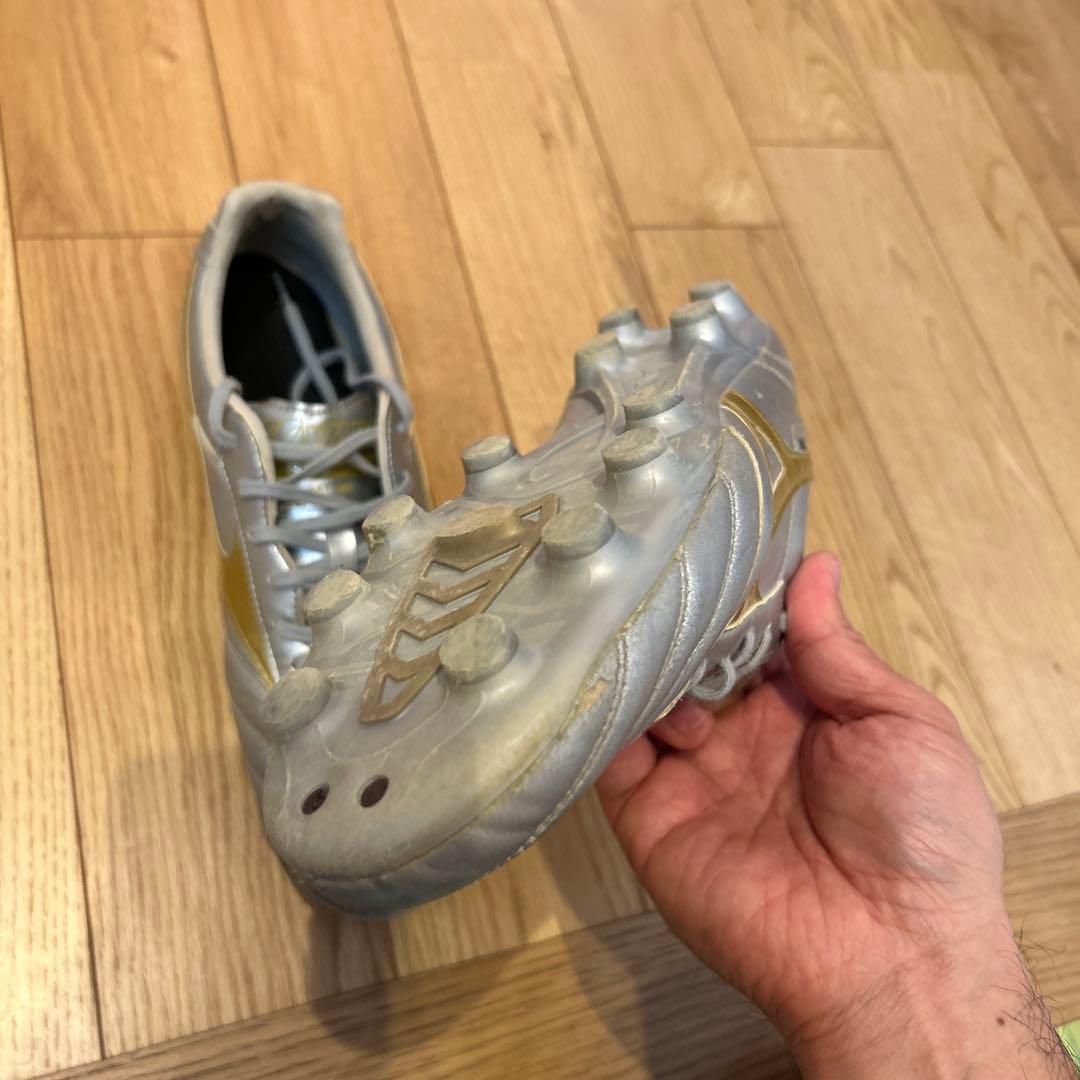 Mizuno Morelia 2 Pro シルバー/ゴールド 27.5cm