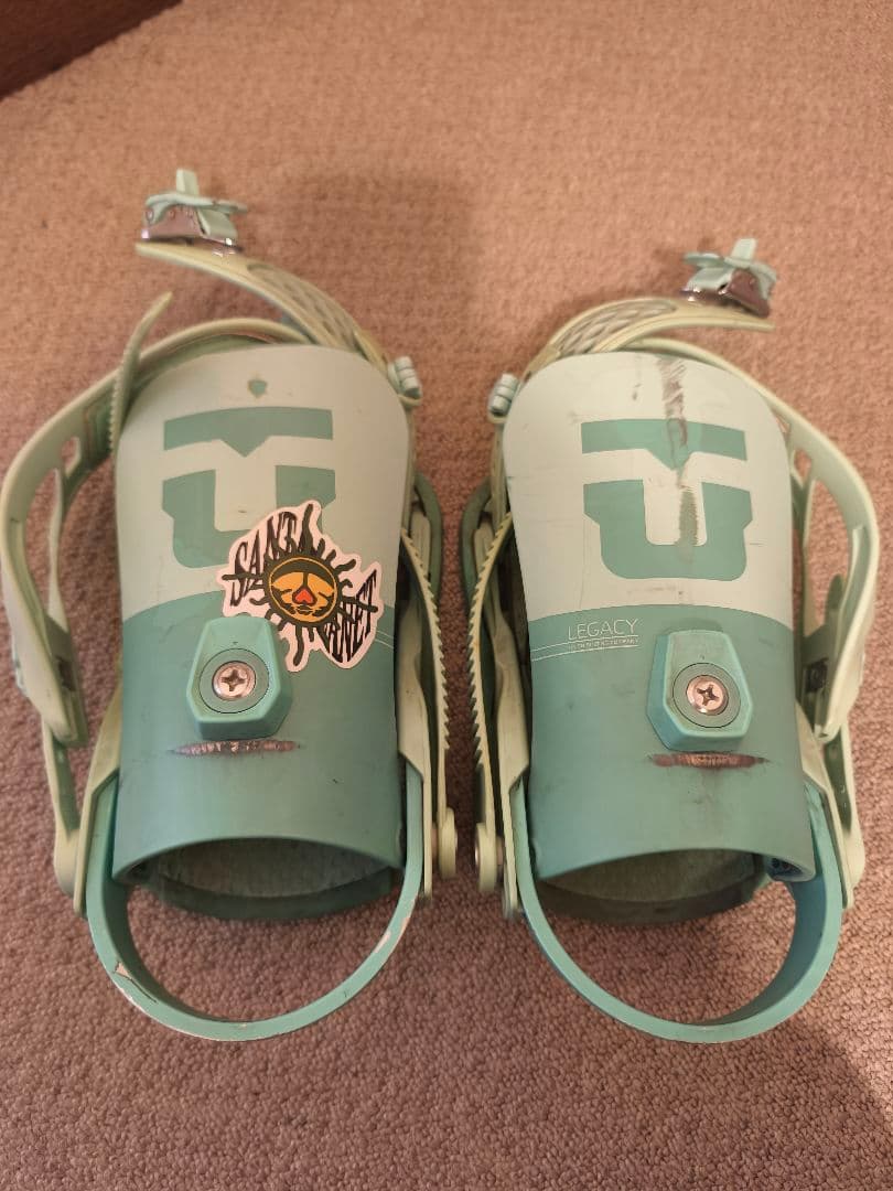 UNION スノーボードビンディング Legacy　レガシィー　緑