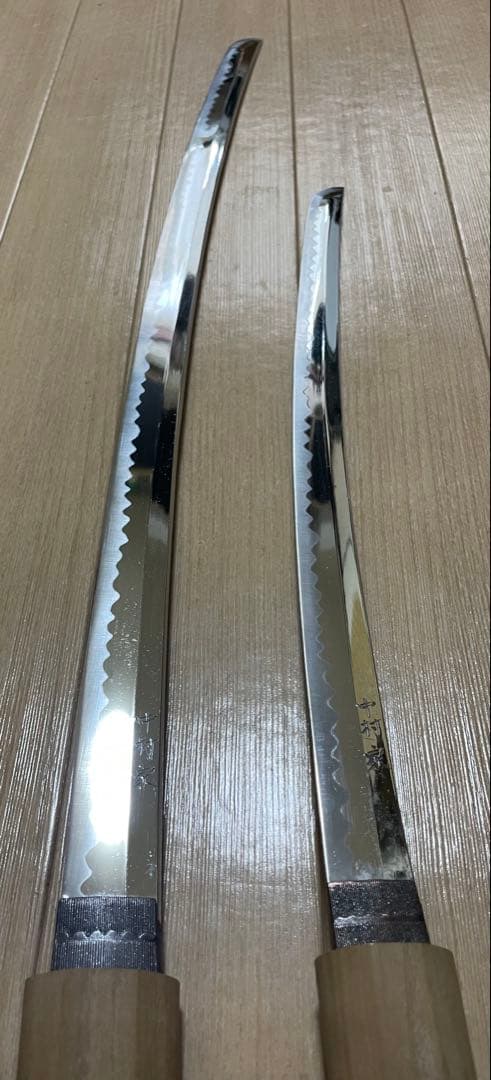 模造刀　居合刀　白鞘　太刀　脇差　武具　y31