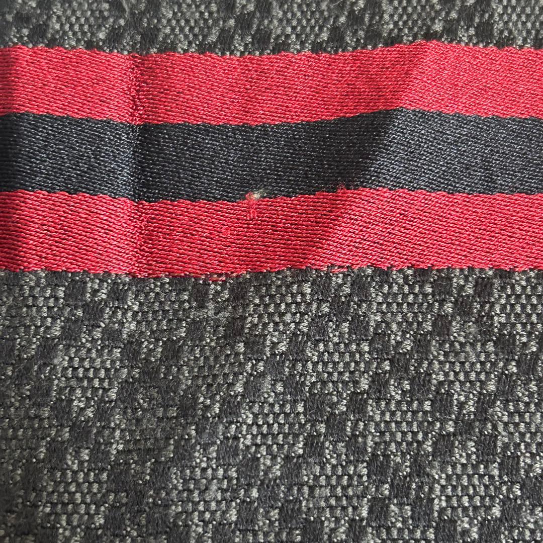高級✨️ GUCCI マフラー ラナウール セタシルク イタリア製 モノトーン