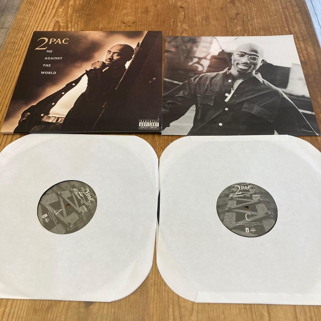 2PAC ME AGAINST THE WORLD LPレコード USオリジナル
