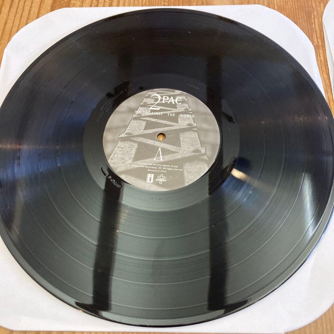 2PAC ME AGAINST THE WORLD LPレコード USオリジナル